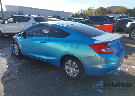 2012 Honda Civic Lx from USA, damaged, VIN 2HGFG3B55CH560422